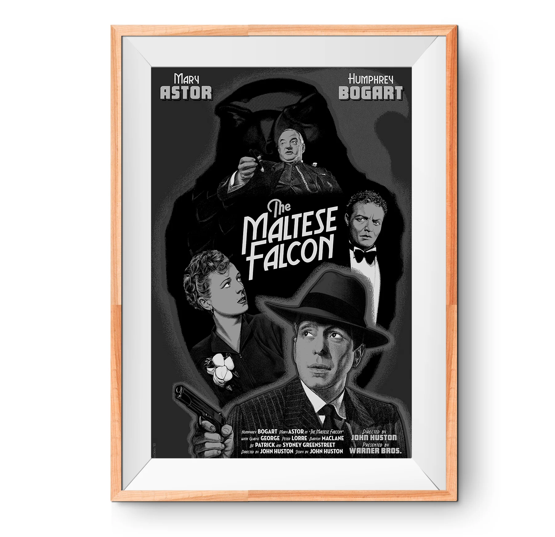 The Maltese Falcon (Metallics greys)