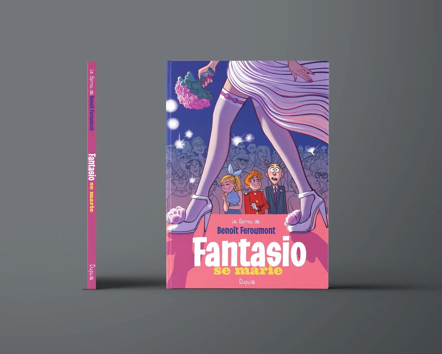 Fantasio se marie (Benoît Feroumont) éditions Dupuis