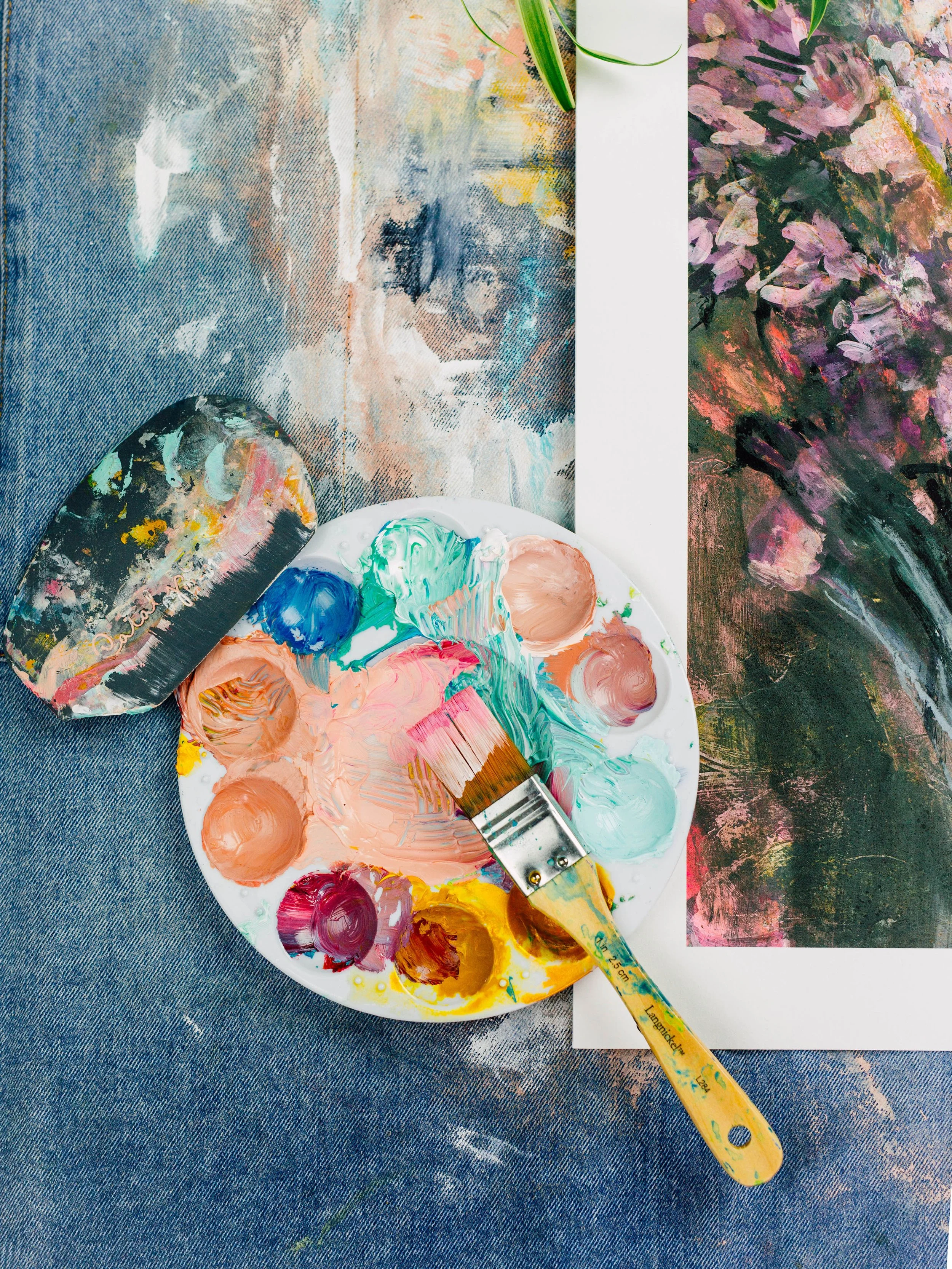 Unveiling the Layers: A Deeper Dive into My Abstract Florals 