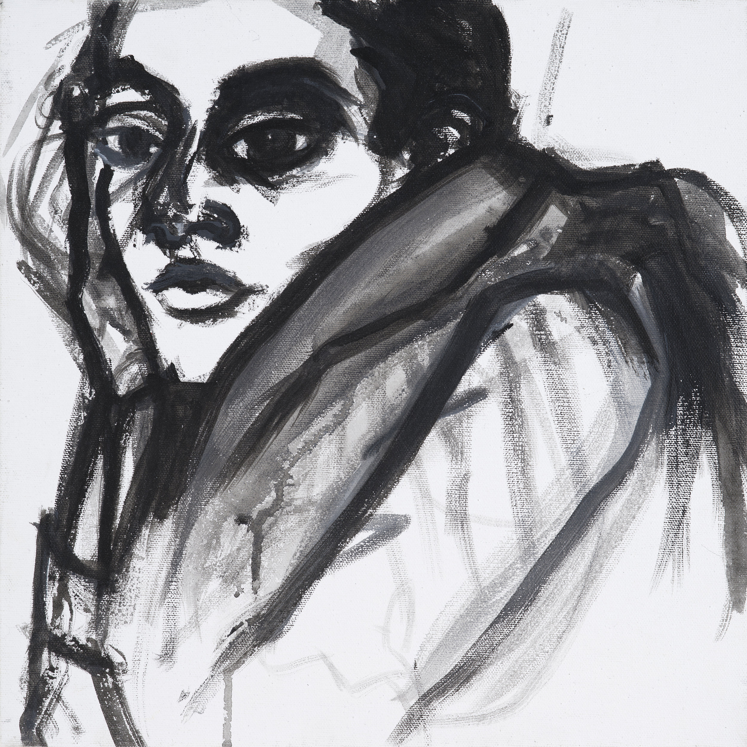 Distorted Self Portrait