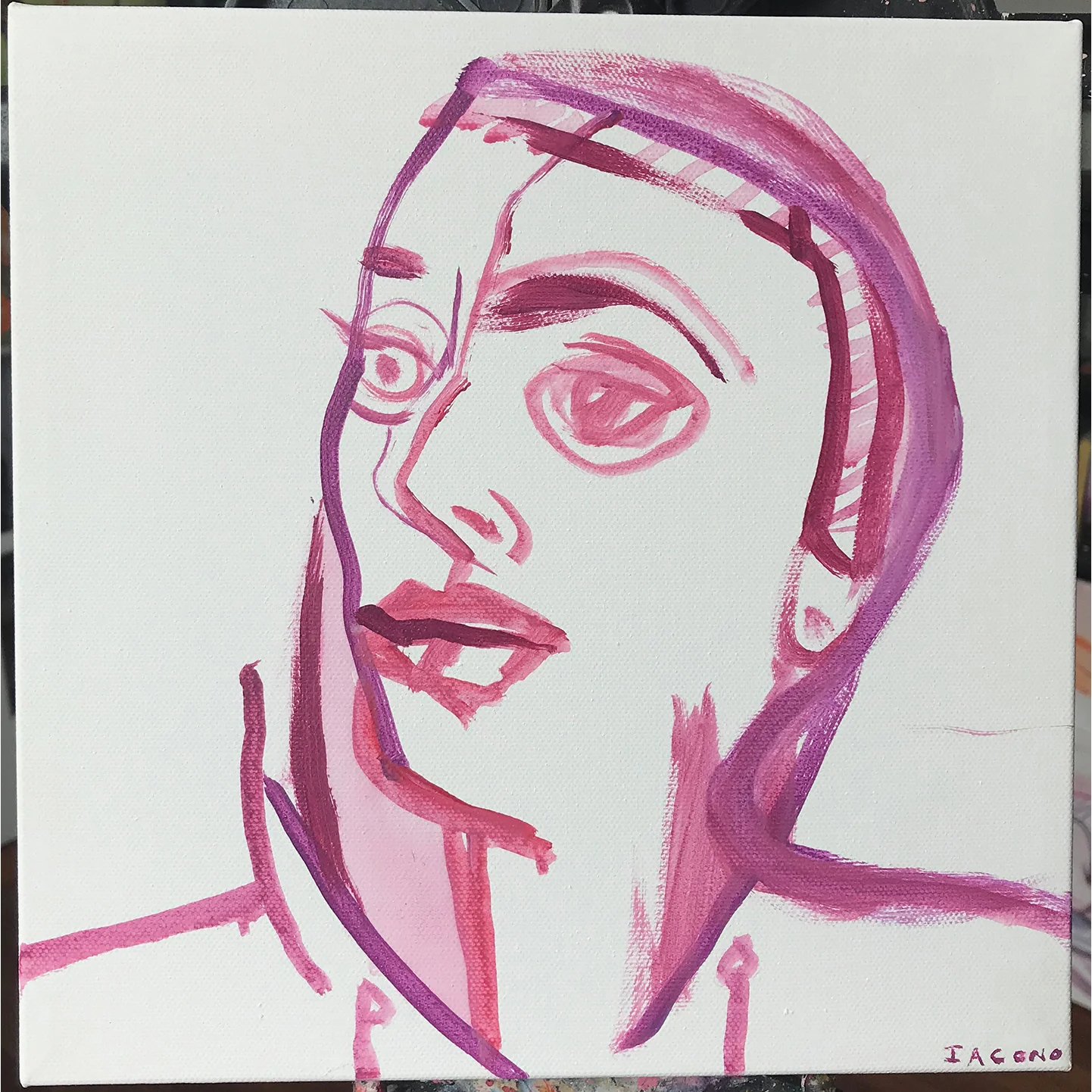 12 - portrait in pink