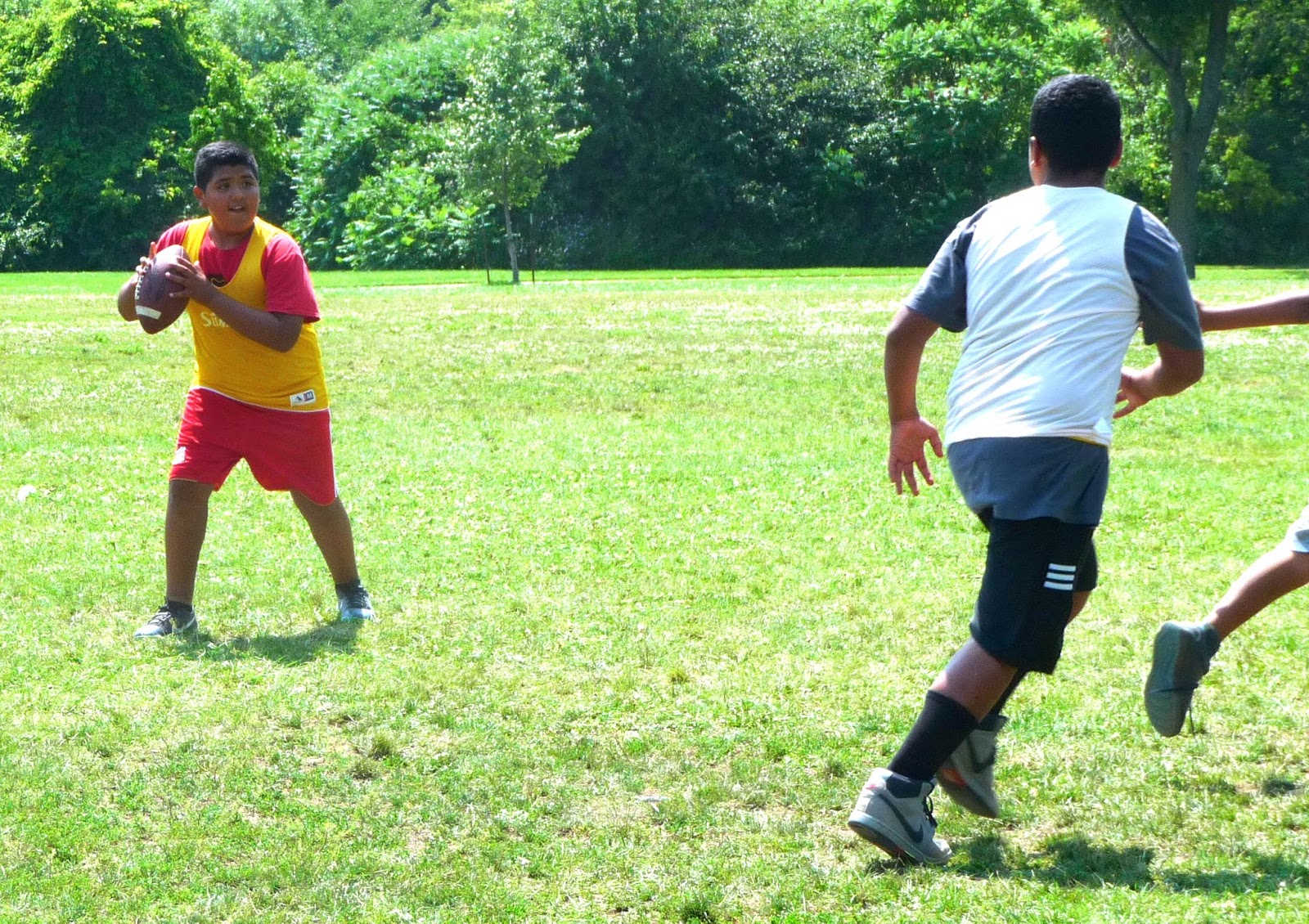 6 Virtues Summit Kids Practice on the Sports Field