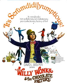 Willy Wonka is the midnight movie at River Oaks Theater January 19th-20th . 