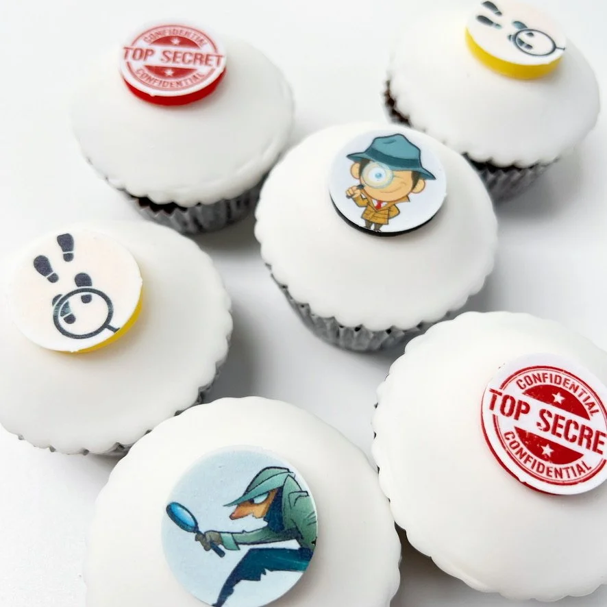 Printed Cupcake Gift Box