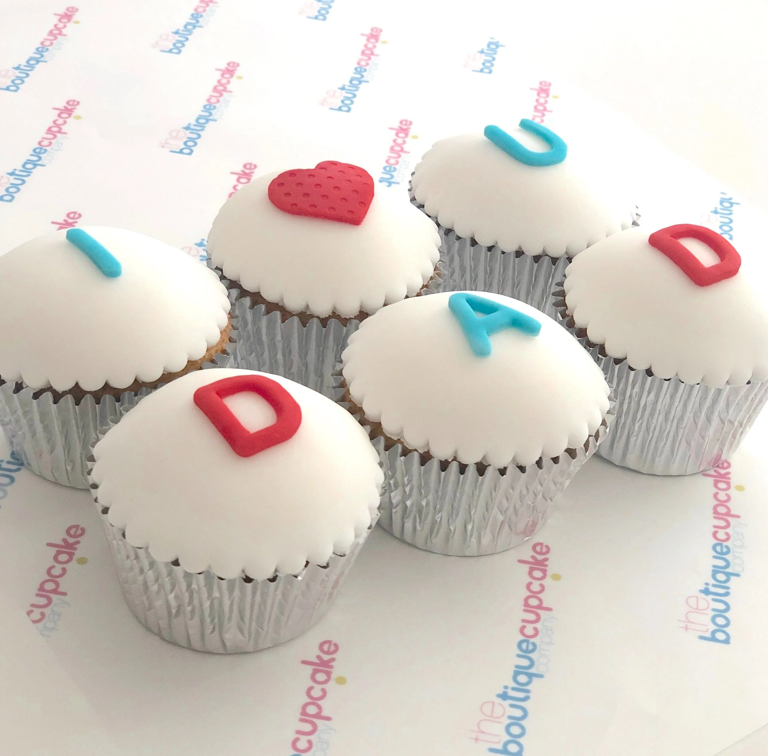 Love You Dad Cupcakes