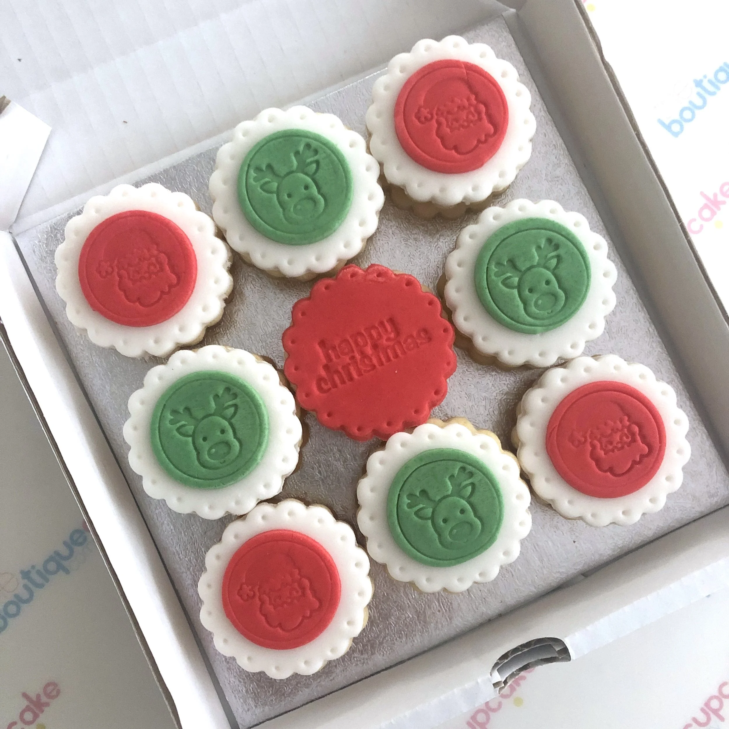 Santa biscuit creams.JPG