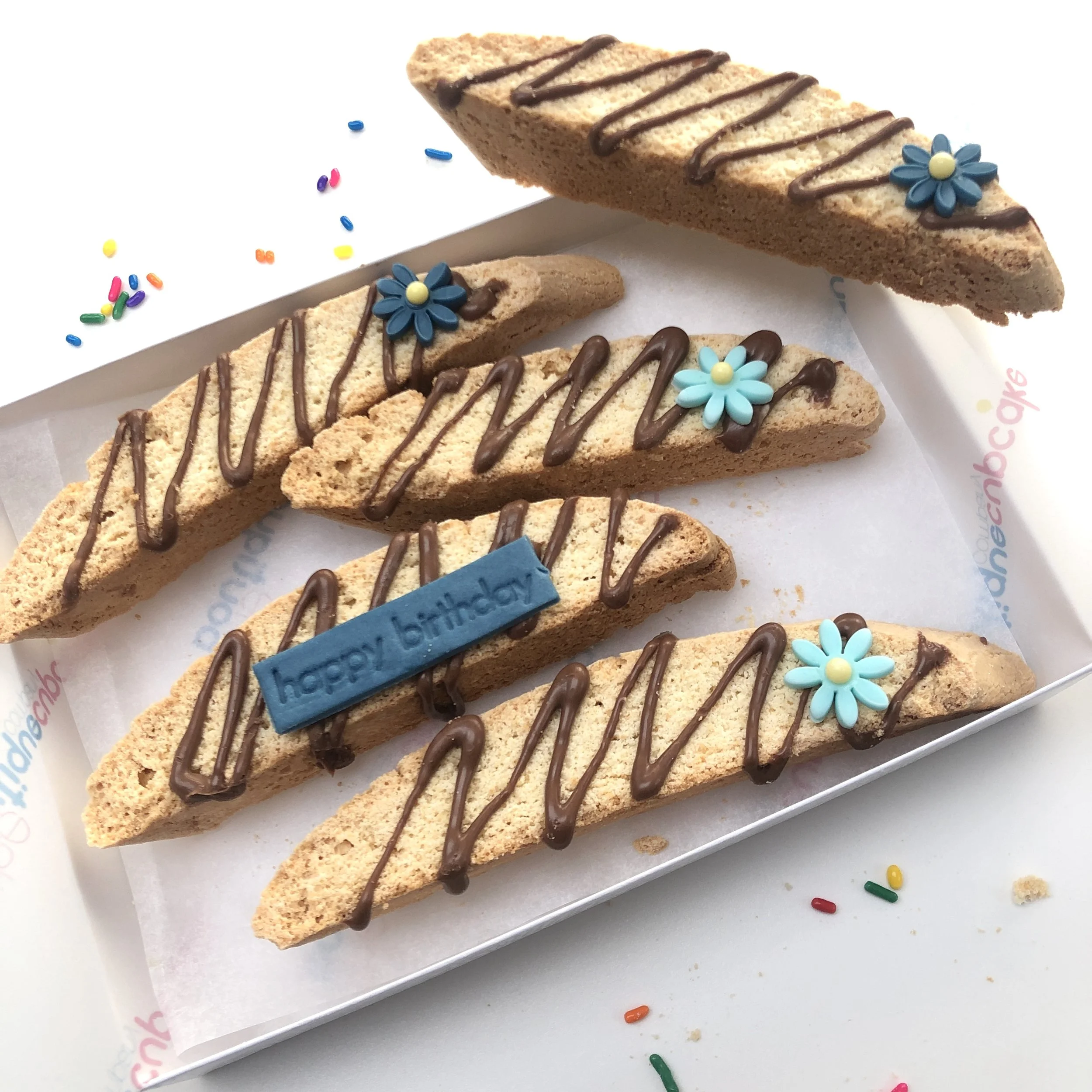 Free From Boutique Biscotti  - Personalised