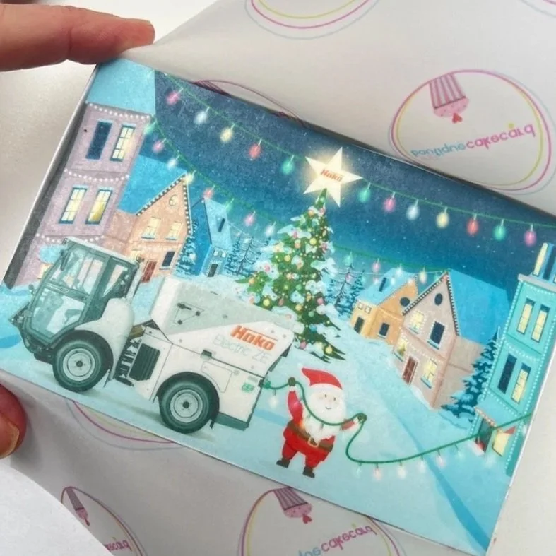 Personalised edible cards, made from cake, for every occasion – UK nationwide delivery