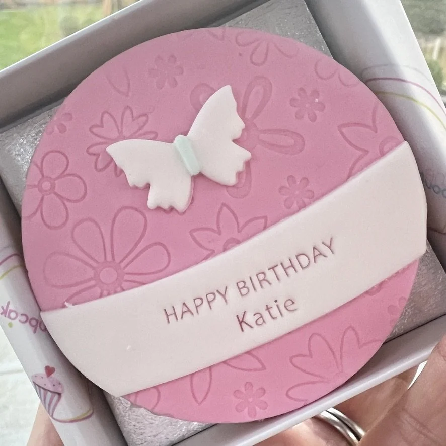 Personalised Letterbox Friendly Cake– UK nationwide delivery