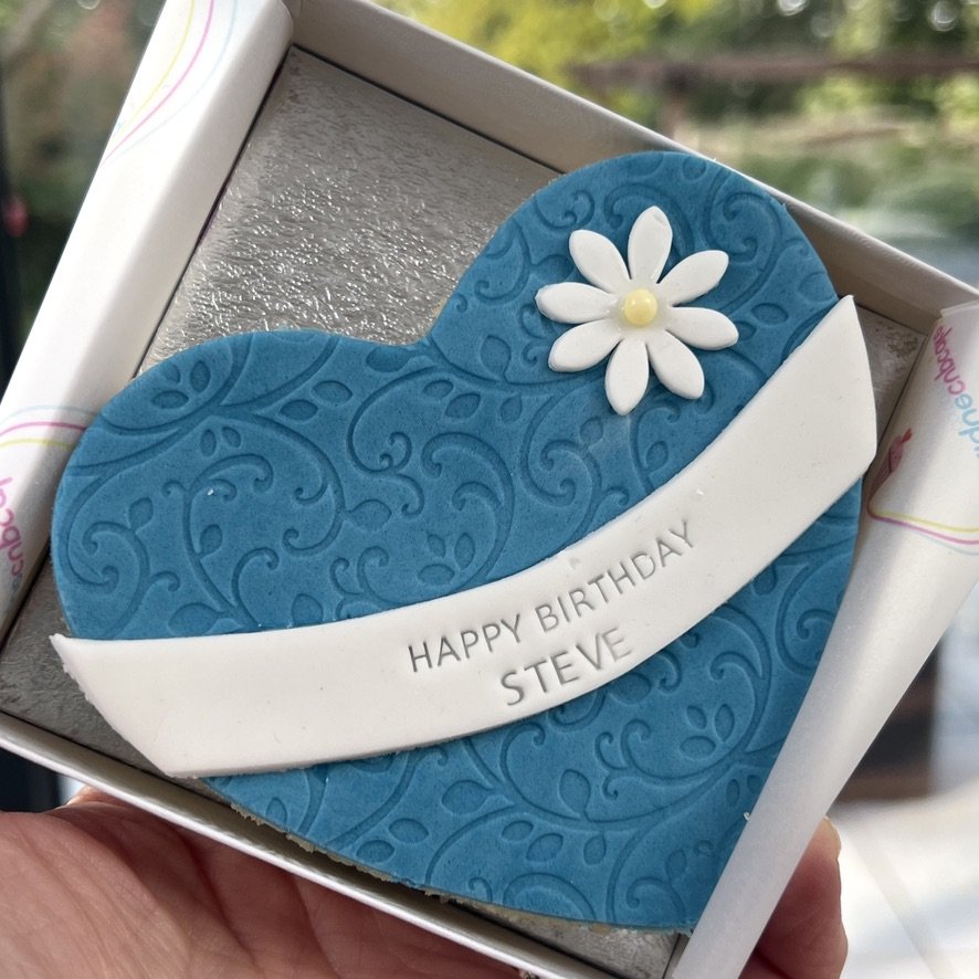 Personalised Letterbox Friendly Cake– UK nationwide delivery