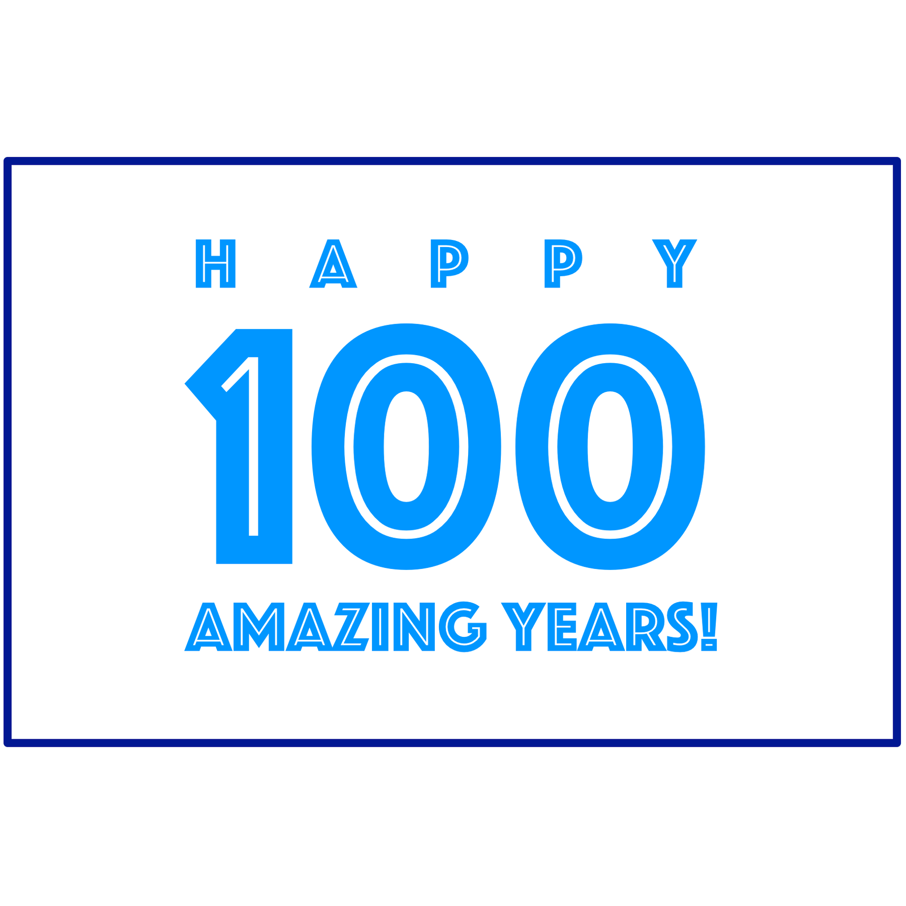Happy 100 amazing blue.png