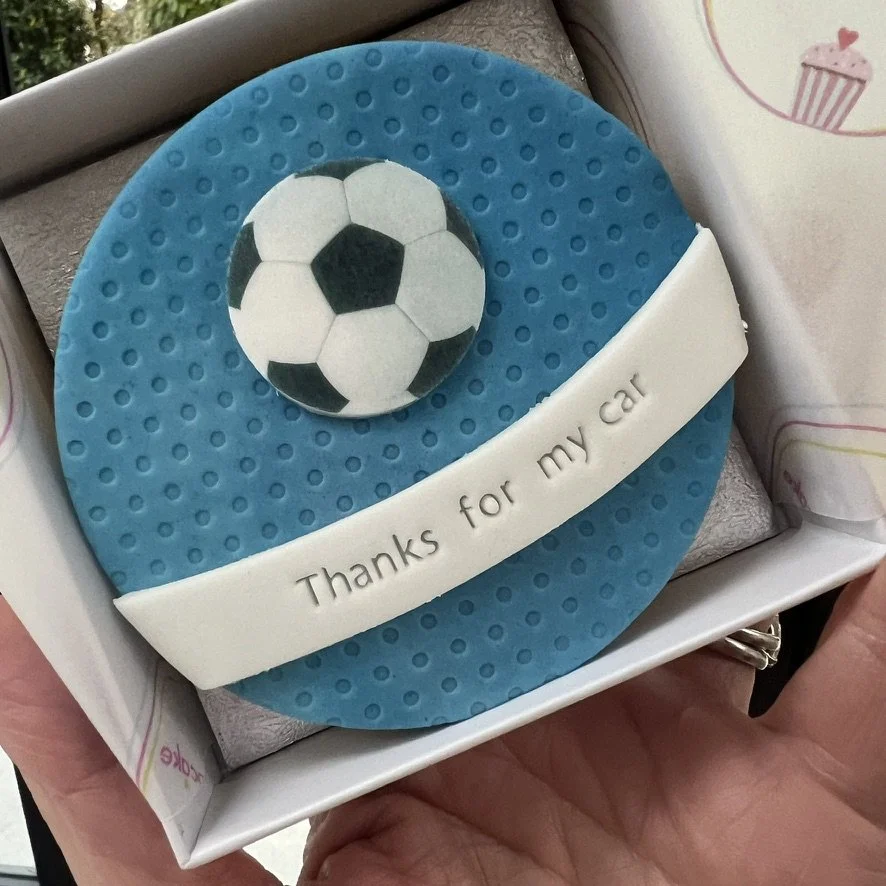 Personalised Letterbox Friendly Cake– UK nationwide delivery