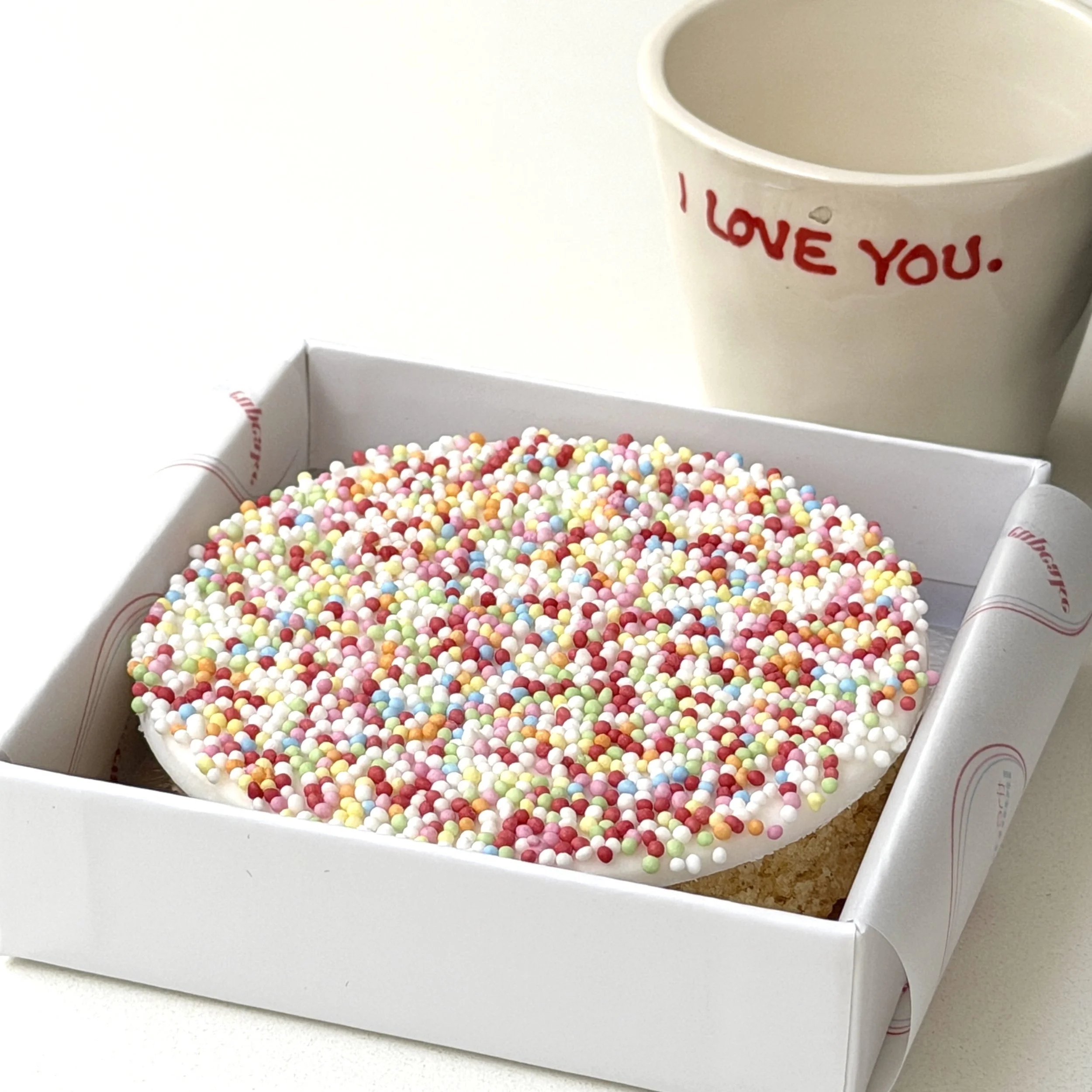The Dot Letterbox Cake