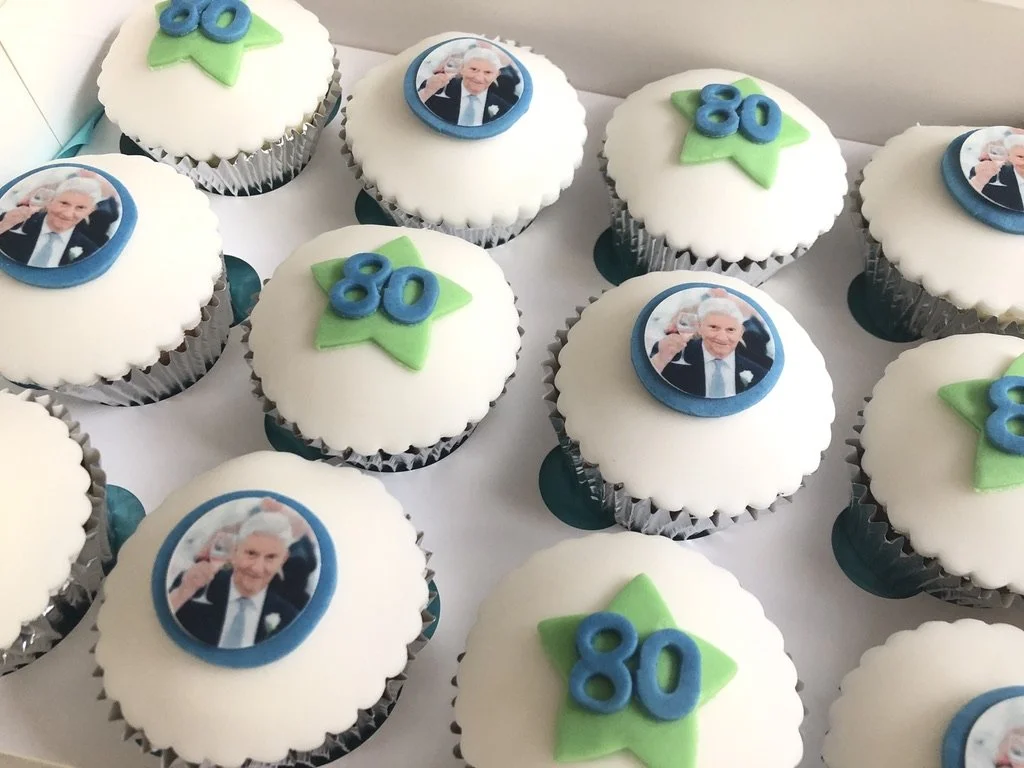 Birthday Photo Cupcake Gift Box