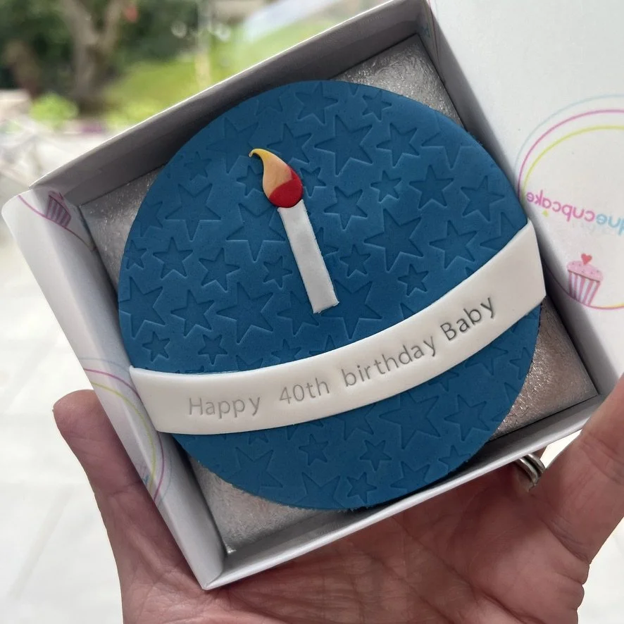 Personalised Letterbox Friendly Cake– UK nationwide delivery