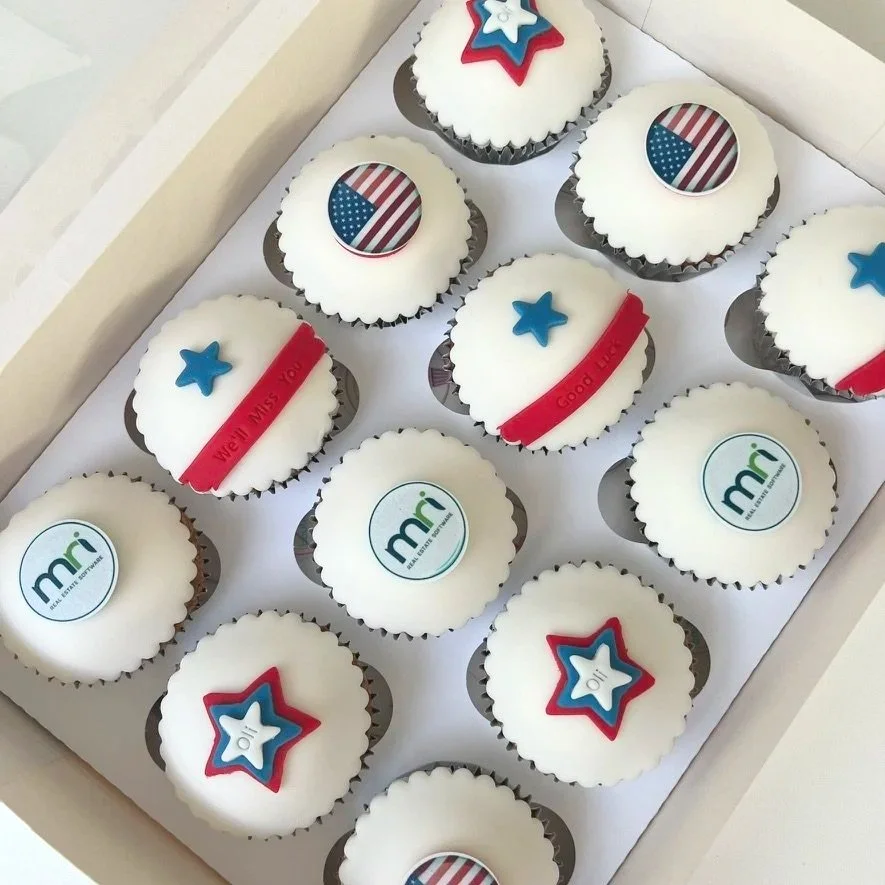Personalised cupcake gift box for special occasions – UK nationwide delivery