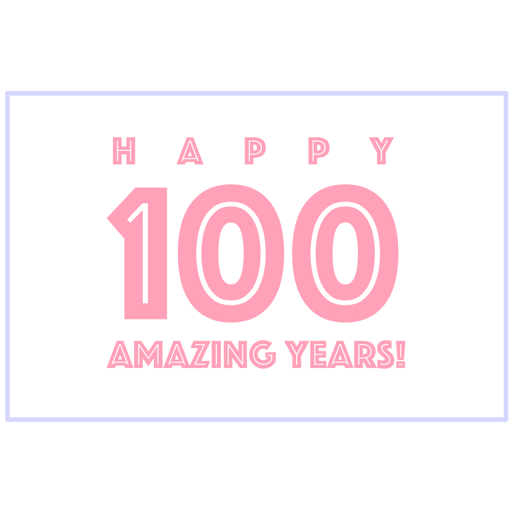 Happy 100 amazing pink.png