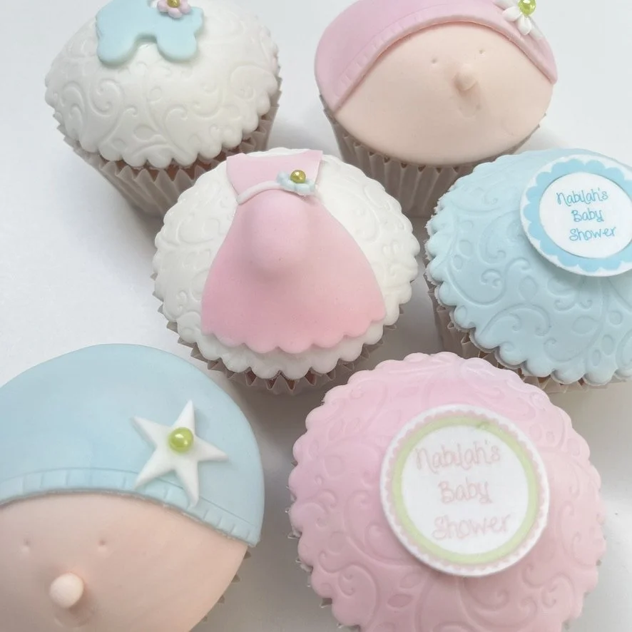 Baby Shower Cupcake Gift Box