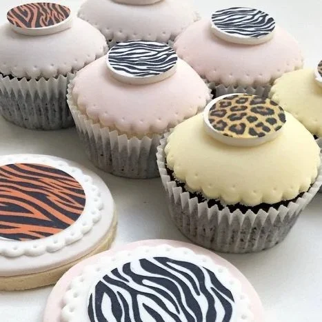 Printed logo photo cupcake gift box for corporate or any occasions – UK nationwide delivery