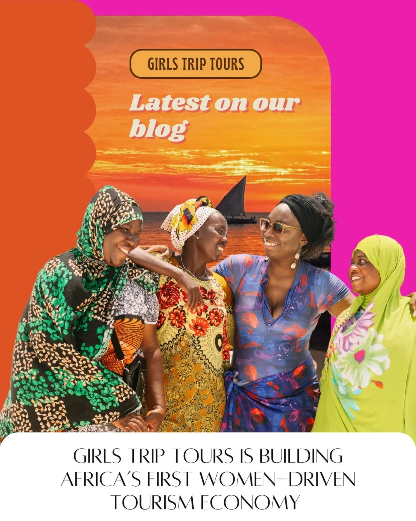 We're building Africa's first women-driven tourism economy!!! 

Girls Trip Tours by Iranti isn't just about curating luxury African travel; it's about legacy and creating a lasting impact. It's about connecting women beyond borders, supporting girls&