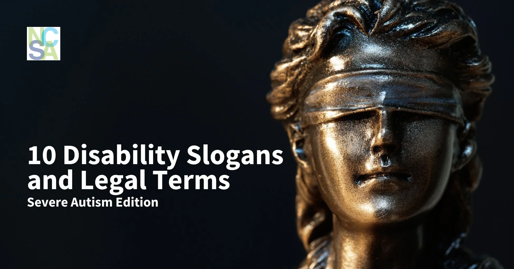 10 Disability Slogans and Legal Terms: Severe Autism Edition&nbsp;