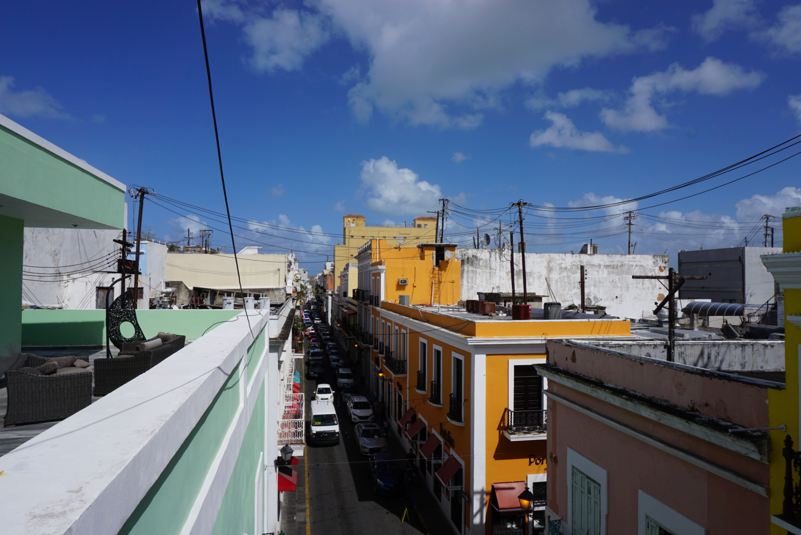 A narrow Old San Juan street