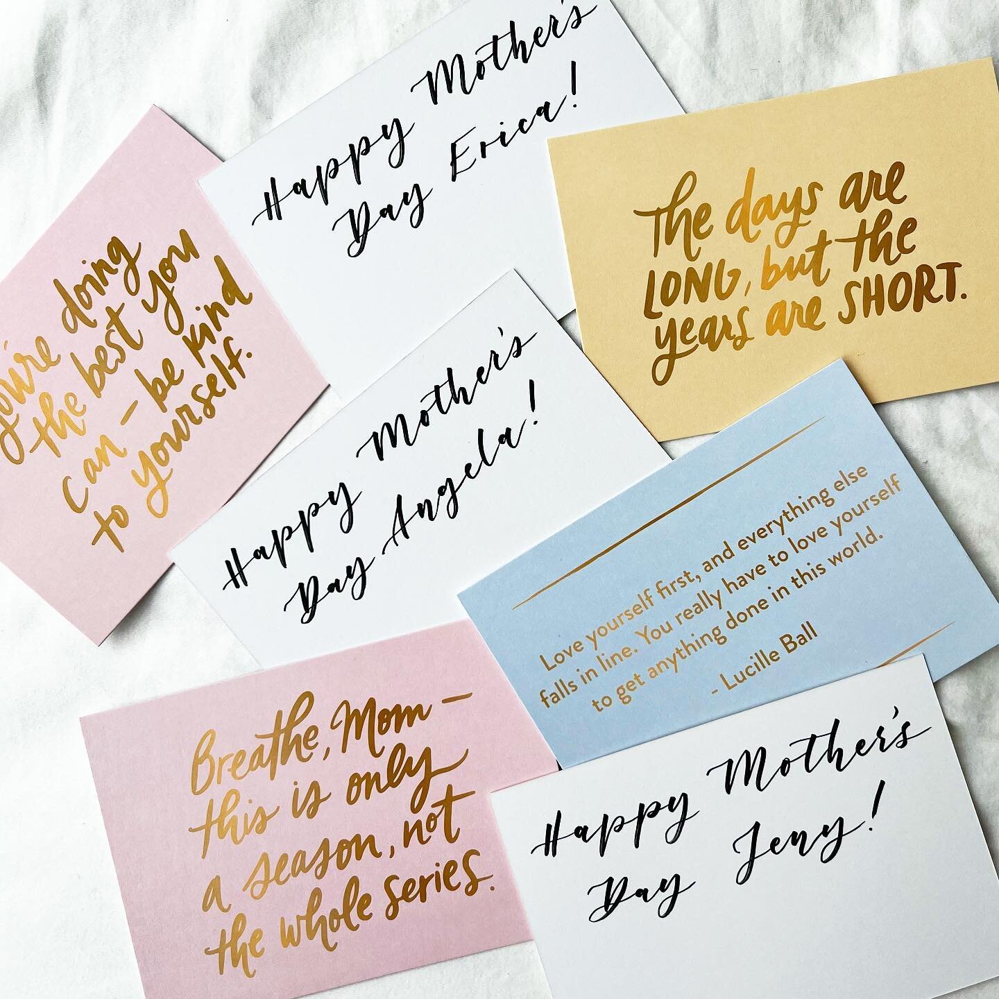 Positive quotes for today! My fave is &ldquo;the days are long but the years are short.&rdquo; Happy Mother&rsquo;s Day to all the wonderful mamas out there, single mamas, single babas, mamas who we&rsquo;ve lost and miss dearly, those who want to be