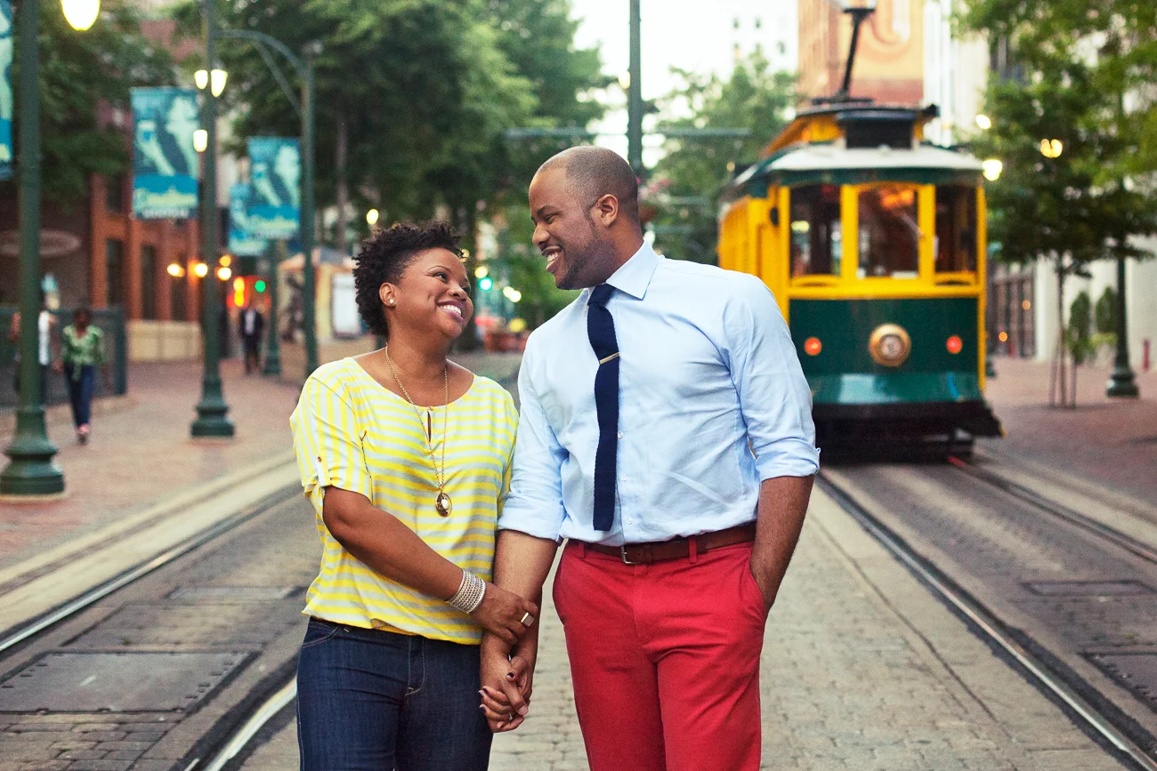 Chandra & Tony ~ Memphis engagement session