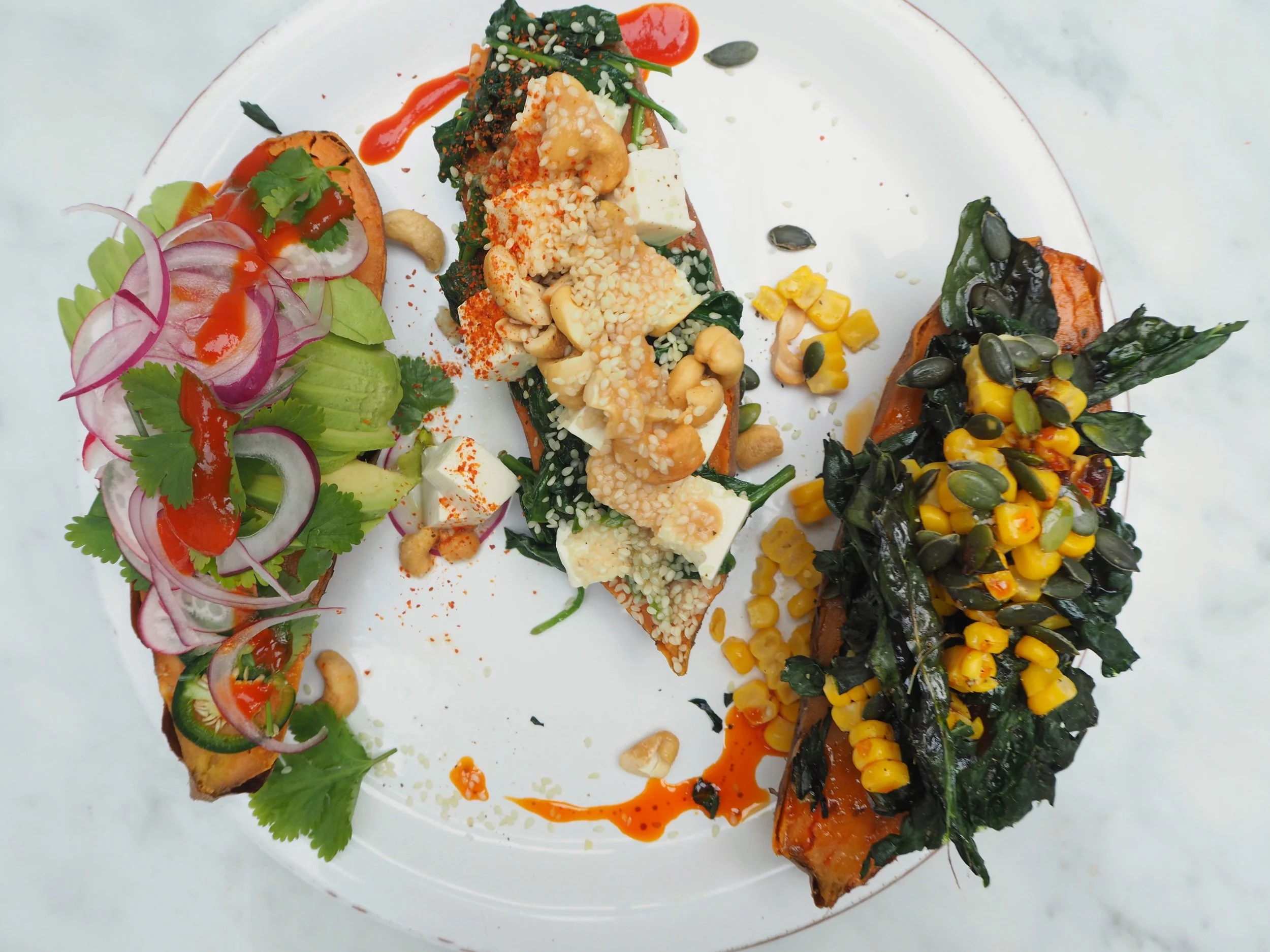 Sweet Potato Three Ways