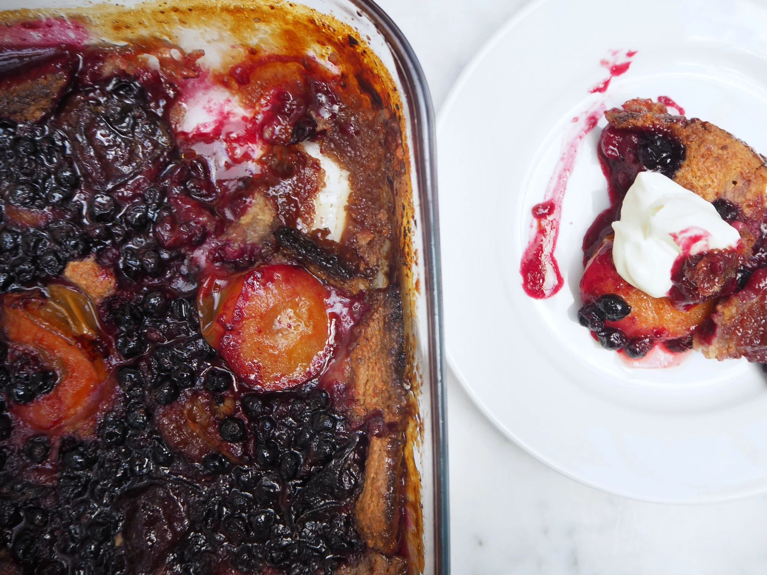 Butter Blackcurrant Pie