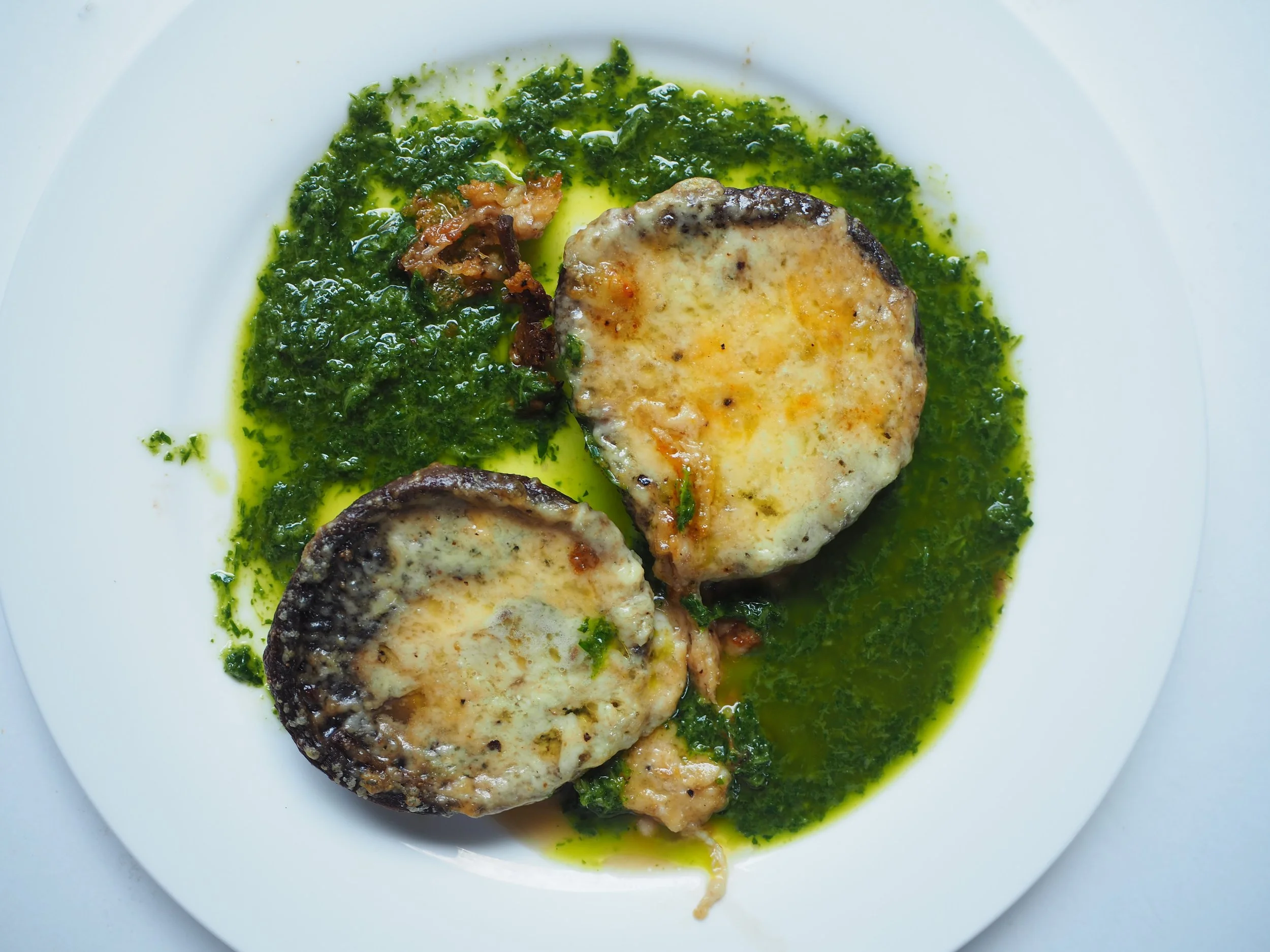 Grilled Cheese Mushrooms