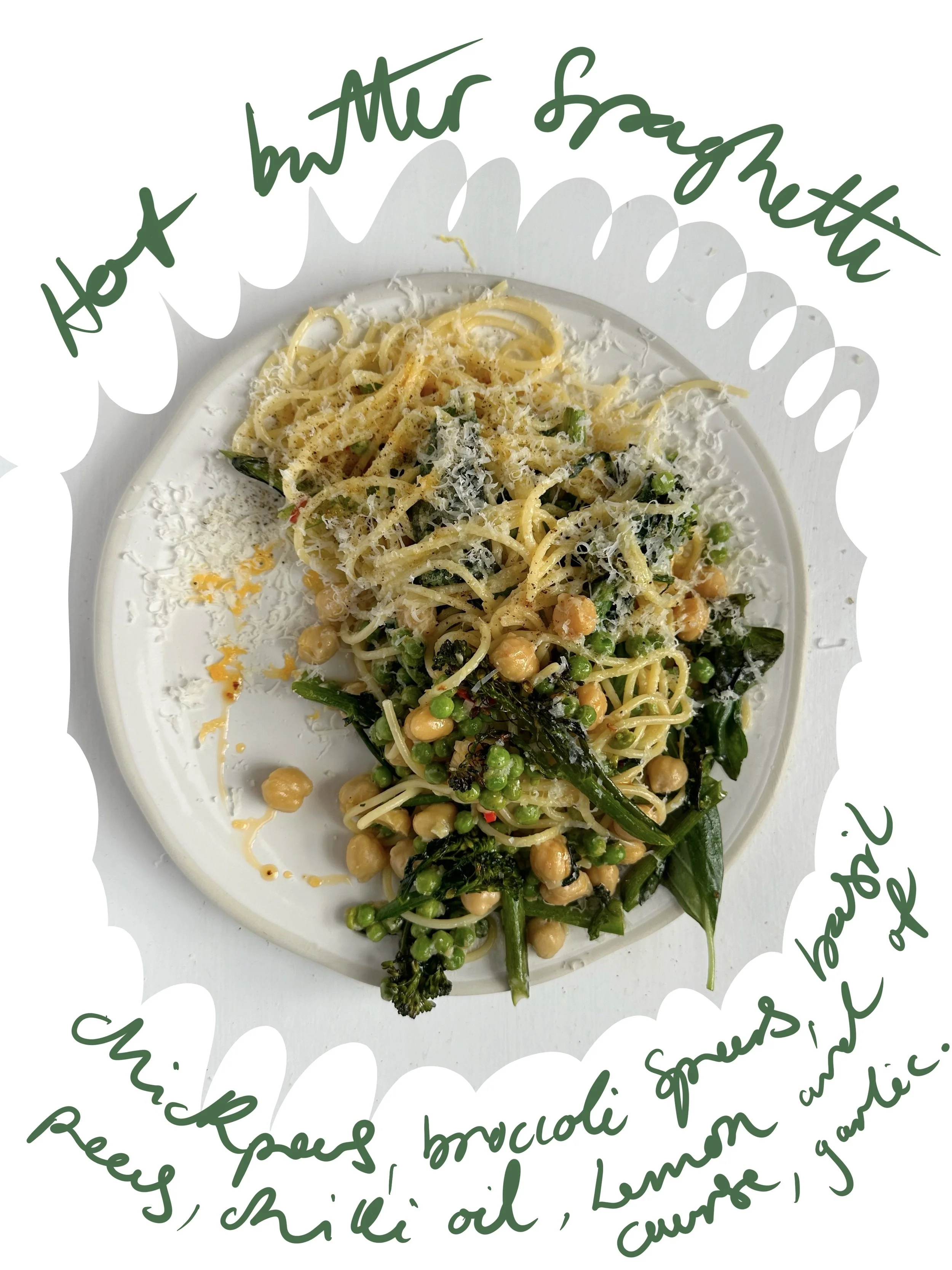 Hot Butter Spaghetti 