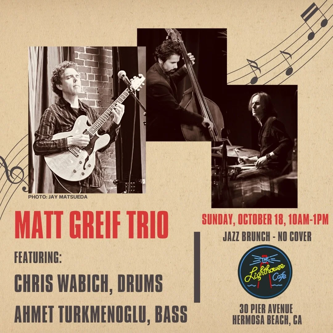 Playing with top-notch jazzers, @monkeydrummer1 and  @sezinahmet, at @thelighthousecafe this Sunday! @daddario_strings