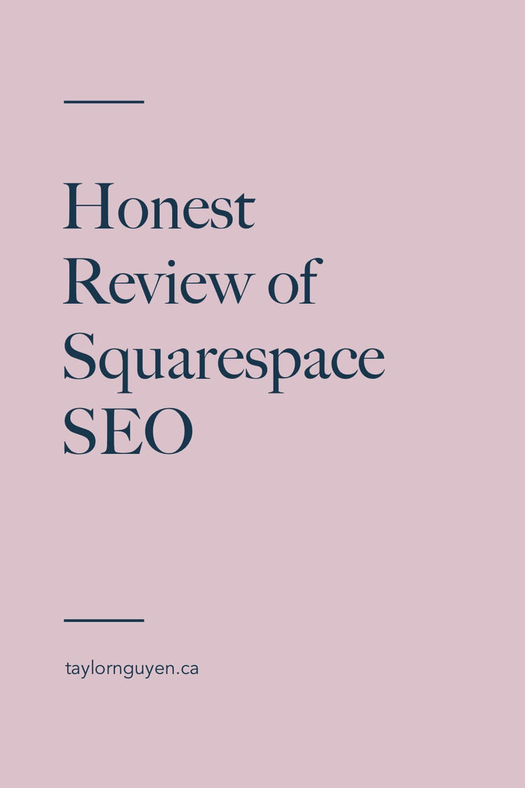 Squarespace Seo
