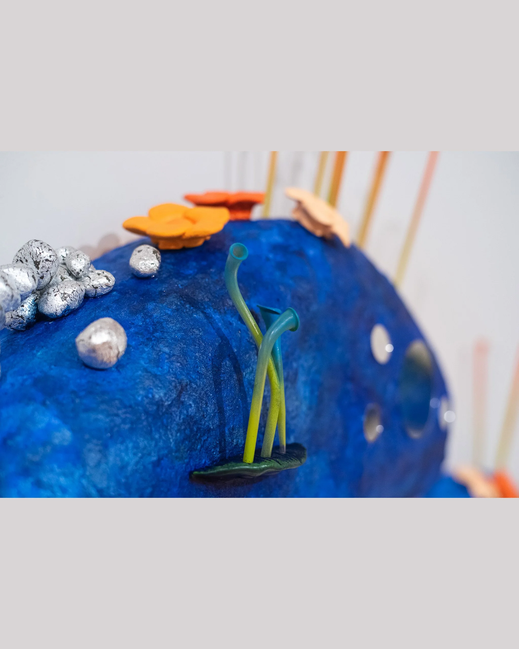 reclaimed materials, surreal art, wall sculpture, otherworldly art, North Carolina artist Jane Cheek, mixed media sculpture