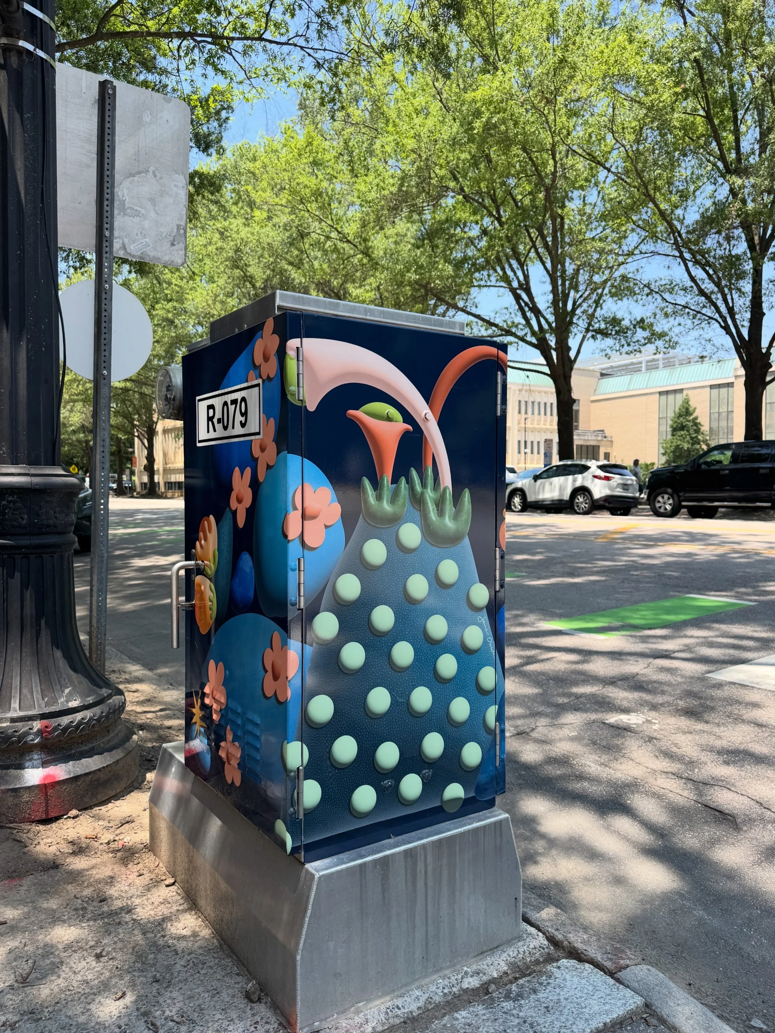 Signal Box Vinyl Wrap - Install 1