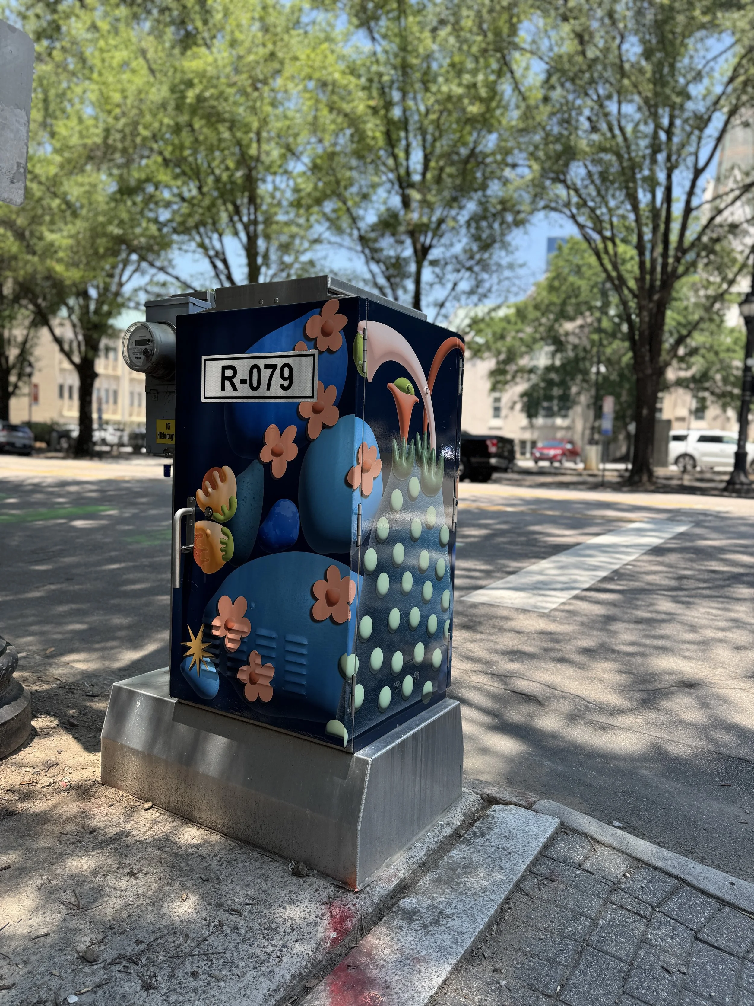 Signal Box Vinyl Wrap - Install 3
