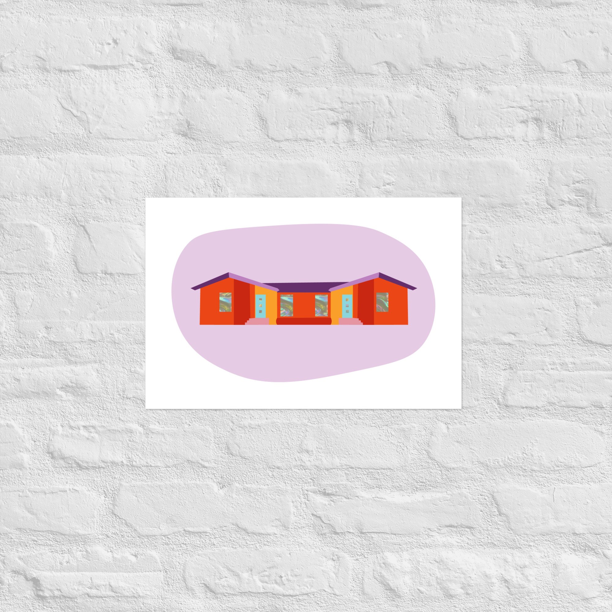 Print of He Became A Brother Here