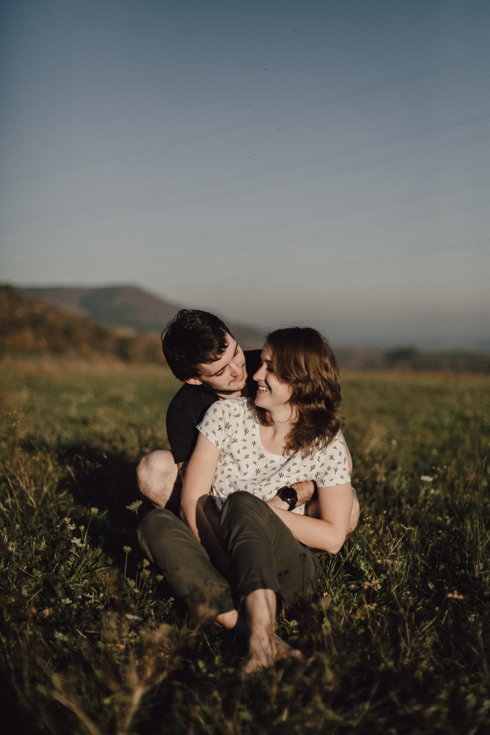 Veronika & Petr /summer sunset in the hills./