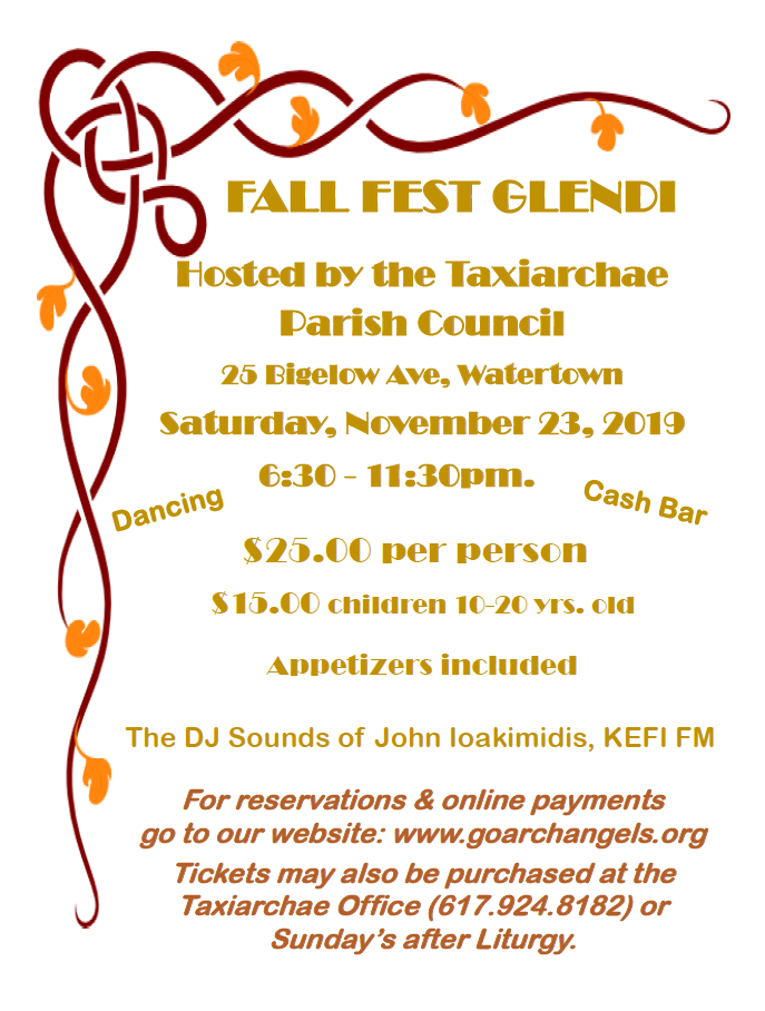 Fall Fest Glendi - Saturday, November 23