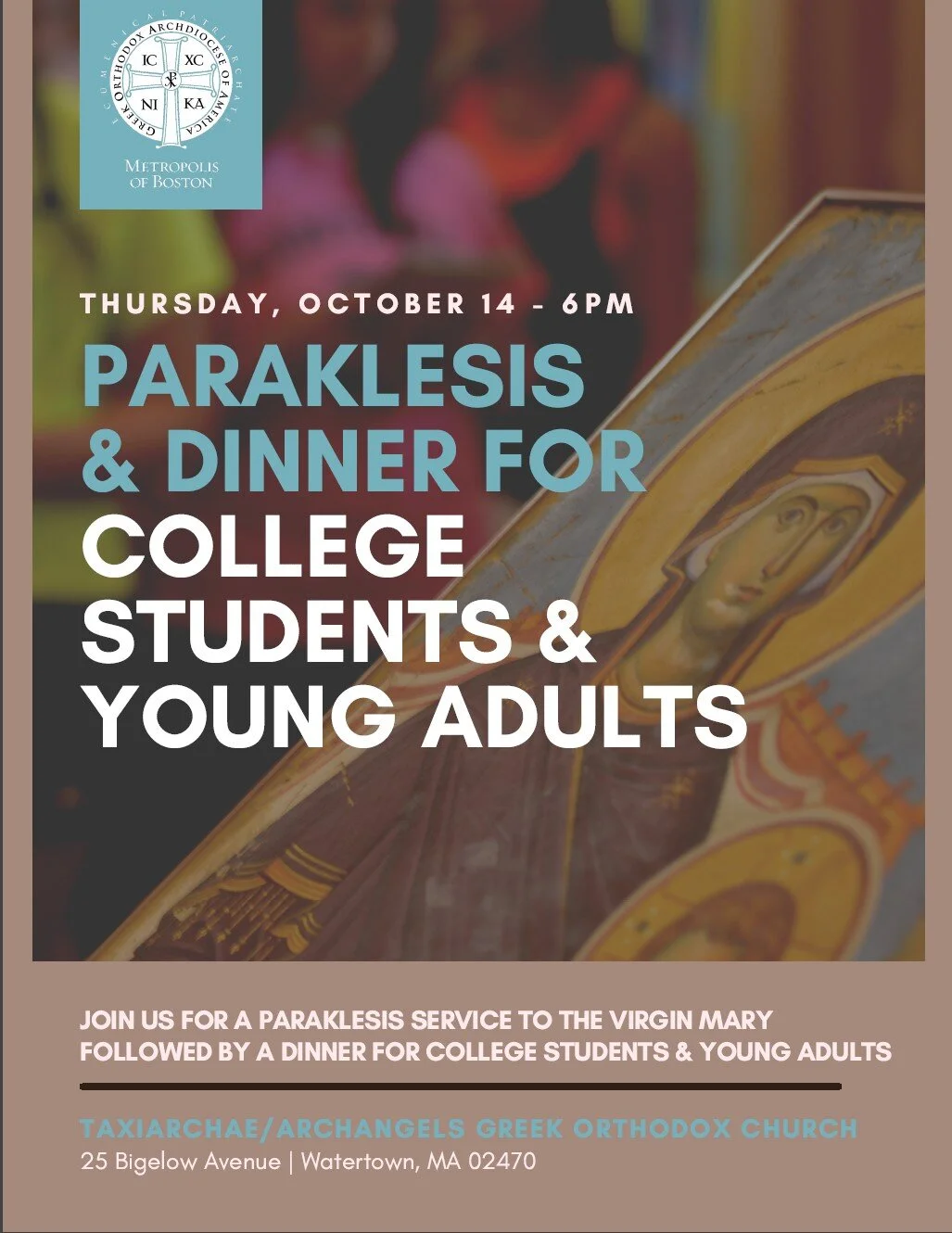 Paraklesis &amp; Dinner
