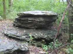 Believed to be the remains of a Nephite alter at Adam-Ondi-Ahman.jpg