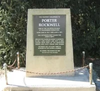 Marker for Orrin’s house in Nauvoo, Illinois