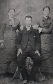 William James Hill and wives - Henrietta on right.jpg