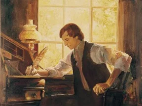 Joseph Smith writing.jpg
