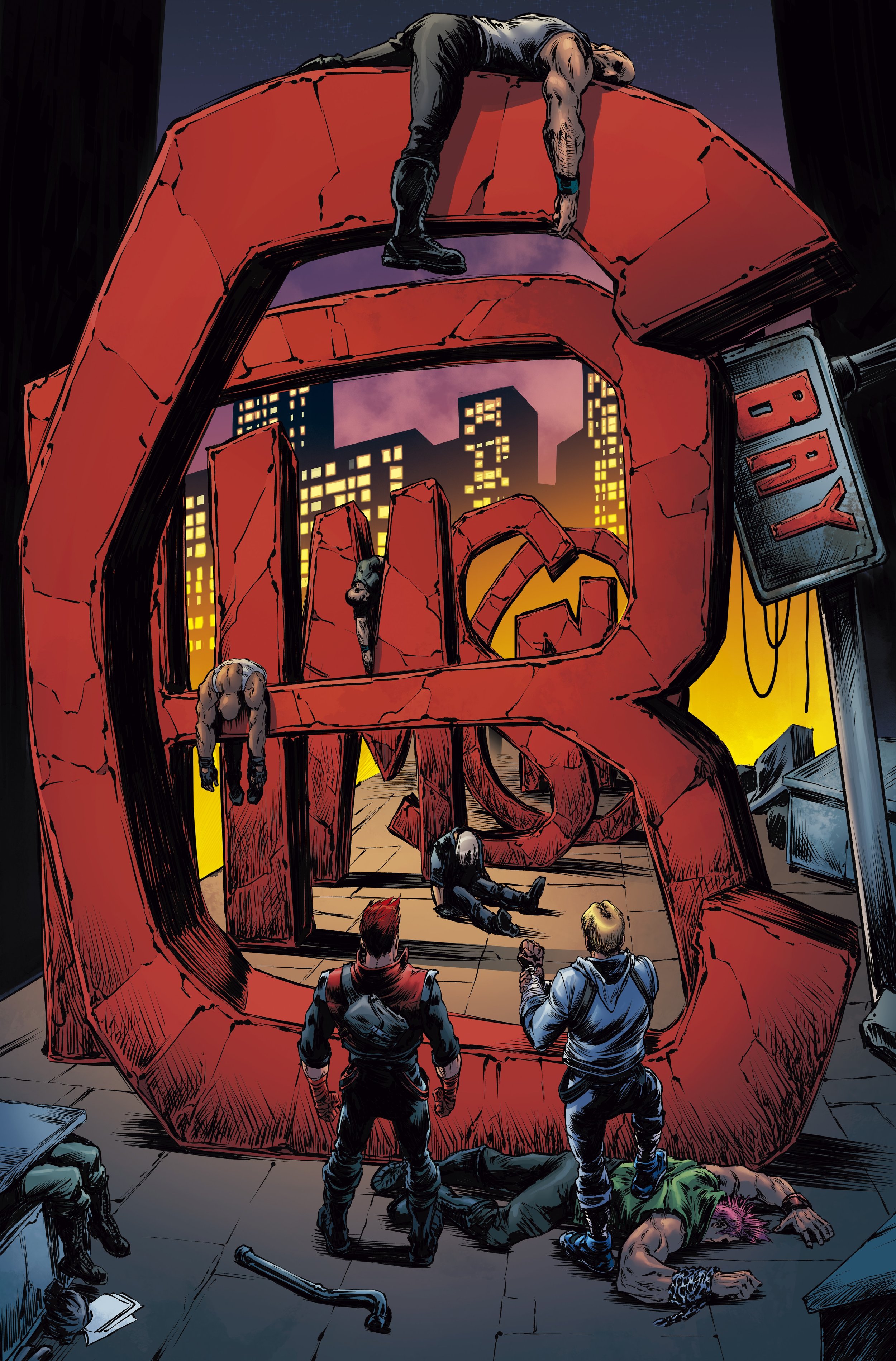 Crimzon Bay variant cover Will Eisner Spirit homage Yellow.jpeg