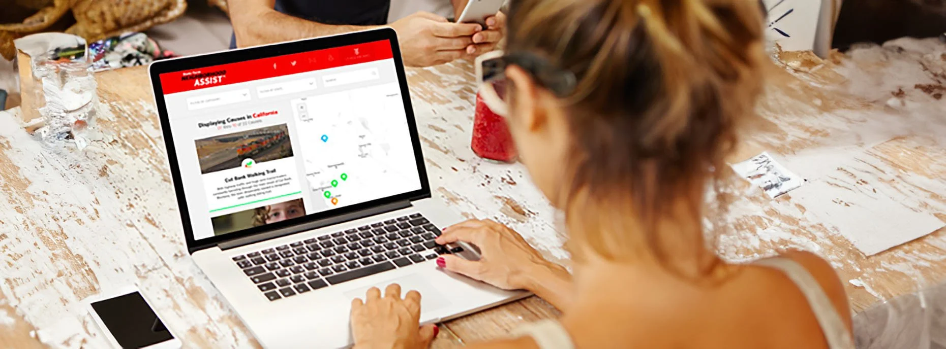   Which projects to vote for? Won’t have to look far!  Geo-targeted, cause-type filtering makes it easy find improvement projects to support in your area. 