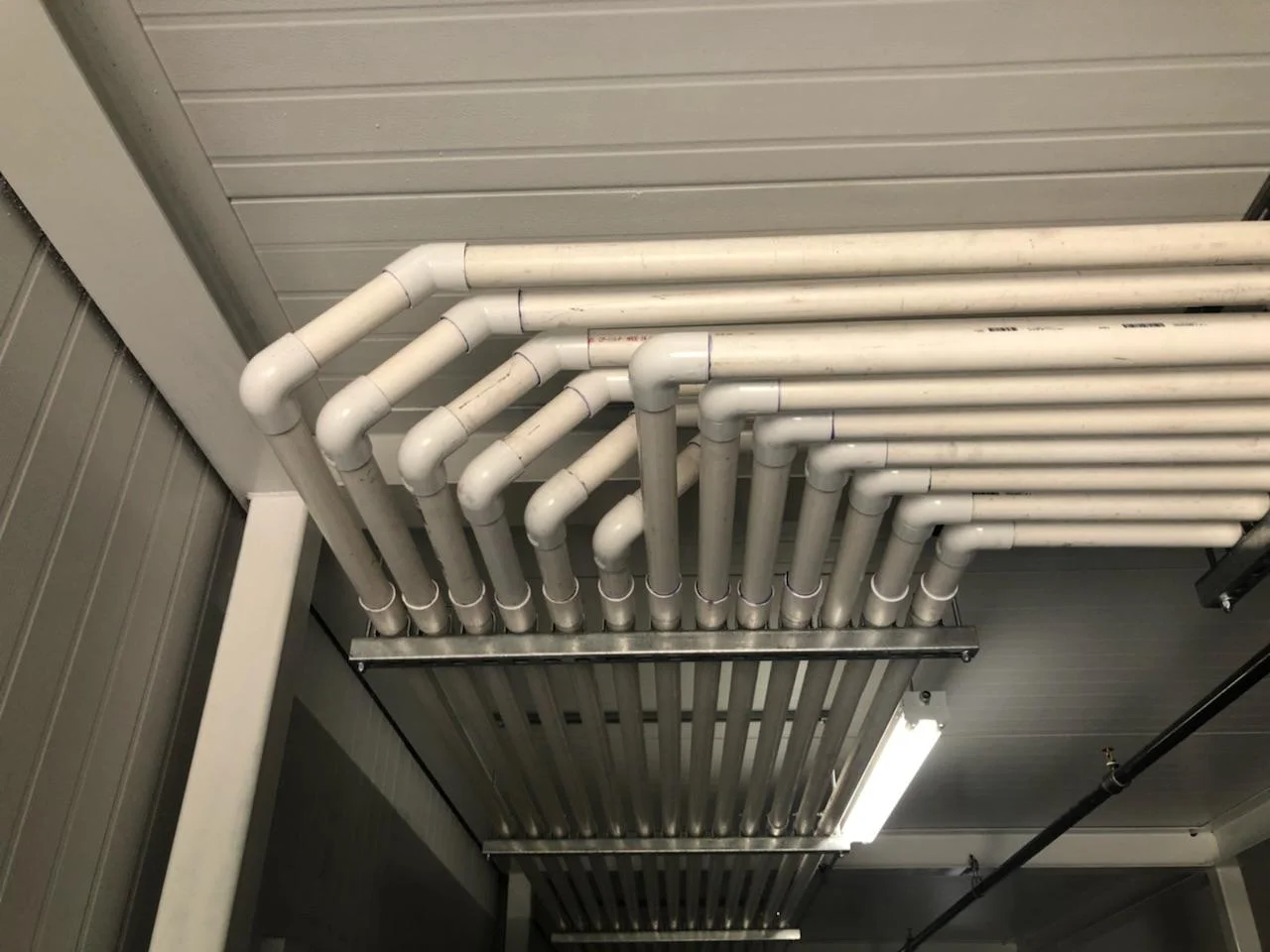 Precision Pipework by fertigation/irrigation specialists Green Dreams Construction, Shasta County