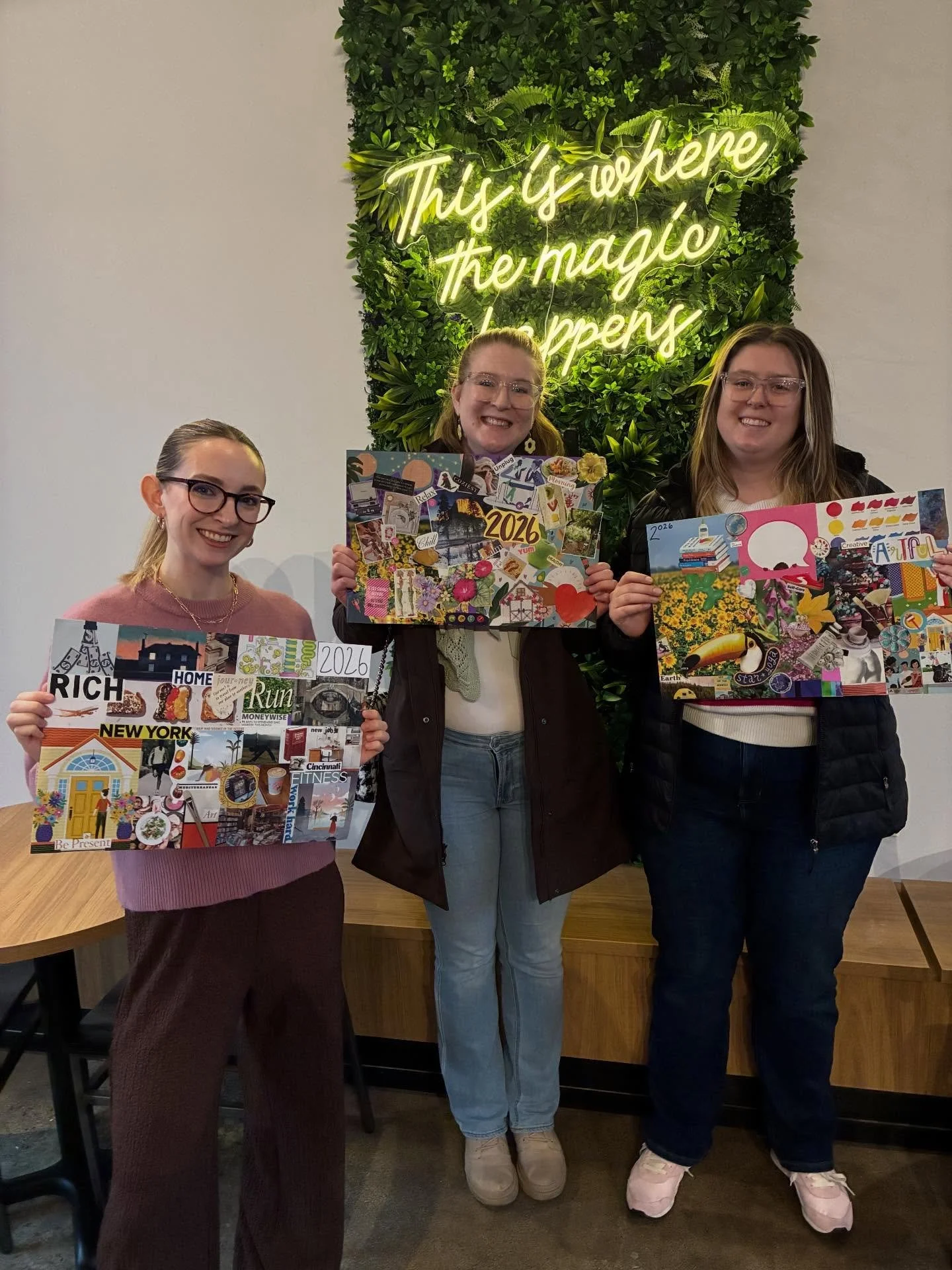 Yesterday was SO FUN! The good energy in the room was palpable. Scroll to see all the beautiful vision boards🤩

Thanks @513_coffee for hosting and thank you to all the wonderful ladies who came out 🫶

Want to bring a Mad Girl Crafts event to your s