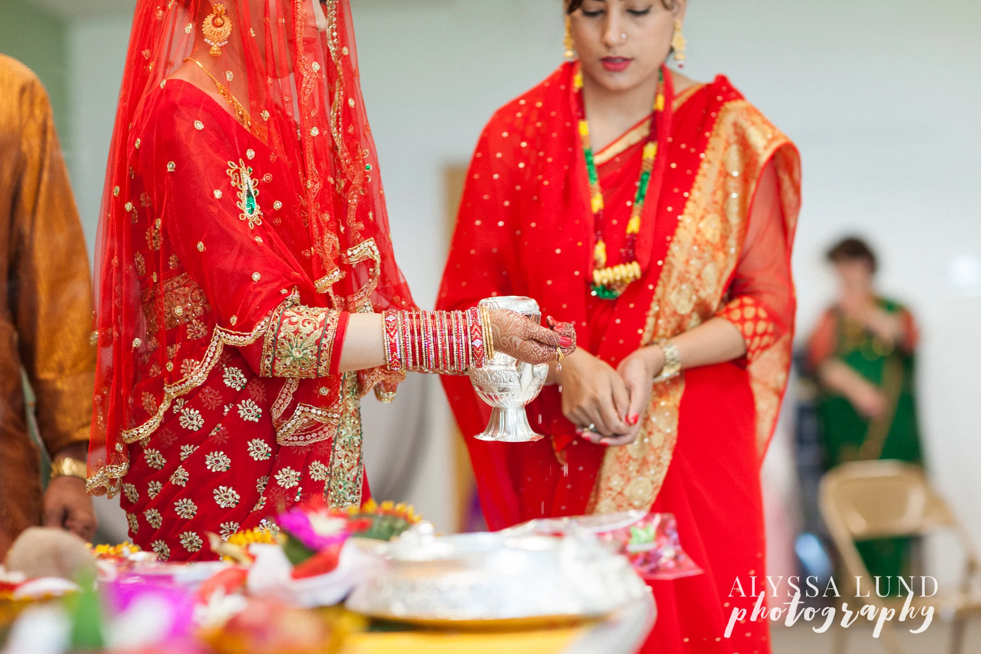 Minneapolis Hindu Engagement Ceremony
